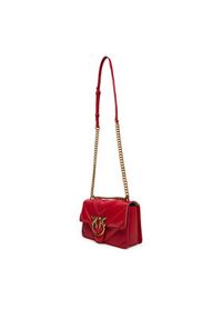 Pinko - PINKO Torebka Love One Mini Light Cl 104550 A26Z Czerwony. Kolor: czerwony. Materiał: skórzane #4
