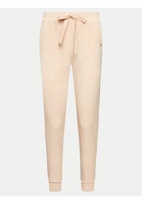 Deha Spodnie dresowe A00338 Różowy Regular Fit. Kolor: różowy. Materiał: bawełna