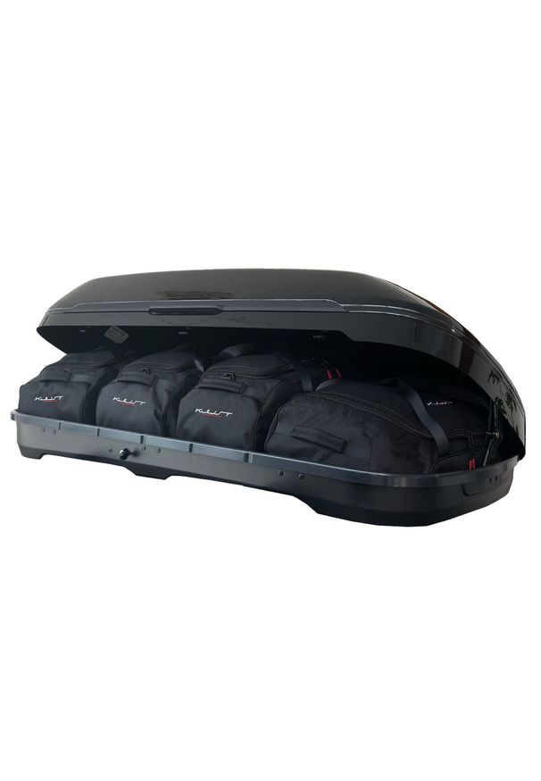 KJUST - Torby Do Boksu Dachowego Volvo Travel 400 4Szt Kjust. Kolor: czarny. Styl: sportowy