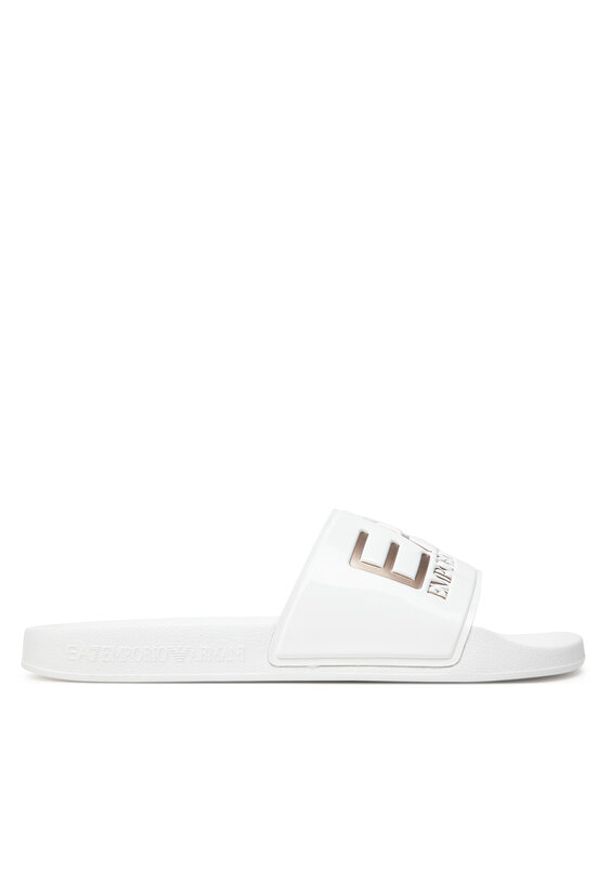 EA7 Emporio Armani Klapki 7X000108 AF15118 MZ095 Biały. Kolor: biały