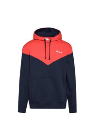 Diadora - Bluza męska DIADORA HOODIE 5PALLE OFFSIDE V. Kolor: niebieski