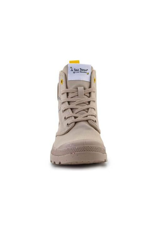 Buty do chodzenia unisex Palladium Pampa-petit Prince. Kolor: beżowy. Materiał: tkanina. Szerokość cholewki: normalna. Sport: turystyka piesza