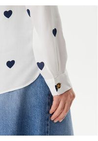 Vero Moda Koszula Bumpy 10275283 Biały Regular Fit. Kolor: biały. Materiał: wiskoza #4