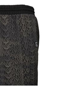 EA7 Emporio Armani Spodnie dresowe 7M002207 AF12660 FC099 Czarny Regular Fit. Kolor: czarny. Materiał: syntetyk #2