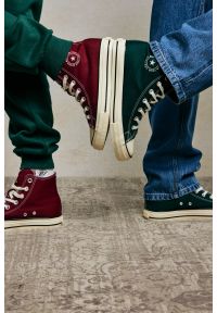 Big-Star - Trampki damskie wysokie bordowe SS274812 604. Kolor: czerwony. Styl: klasyczny, elegancki #4
