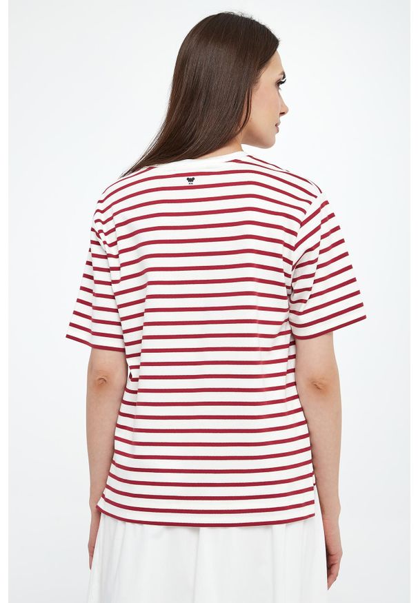 Weekend Max Mara - T-shirt damski w paski Multid WEEKEND MAX MARA. Wzór: paski