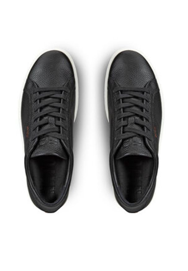 ecco - ECCO Sneakersy Soft 60 W Shoe . Delete 21920301001 Czarny. Kolor: czarny. Materiał: skóra