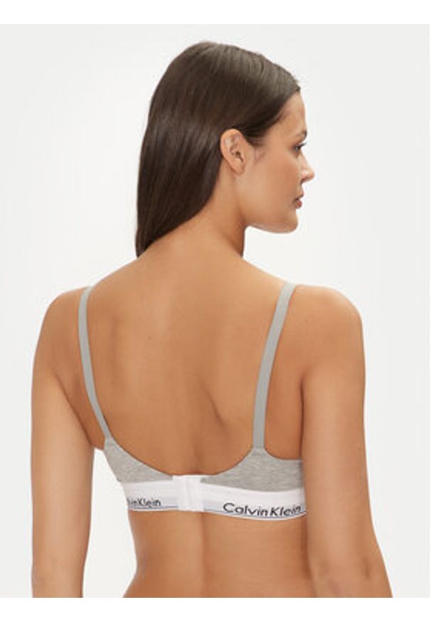 Calvin Klein Underwear Biustonosz do karmienia 000QF7905E Szary. Kolor: szary. Materiał: bawełna