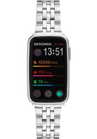 Smartwatch męski Sekonda 30279 srebrny bransoleta. Rodzaj zegarka: smartwatch. Kolor: srebrny #1