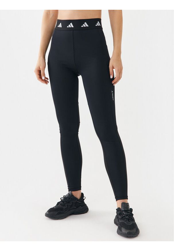 Adidas - adidas Legginsy IL6063 Czarny. Kolor: czarny. Materiał: syntetyk