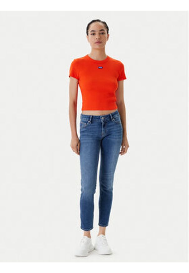 Hugo - HUGO Jeansy Garuka_B 50544493 Niebieski Skinny Fit. Kolor: niebieski