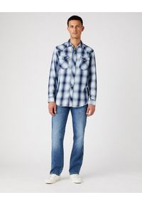 Wrangler - WRANGLER TEXAS MĘSKIE SPODNIE JEANSOWE DARK WATERS W1215929V