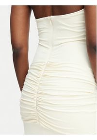 BARDOT - Bardot Sukienka wieczorowa Emilia 60386DB Kremowy Slim Fit. Kolor: kremowy. Materiał: syntetyk. Styl: wizytowy #2