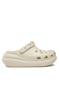 Crocs Klapki Classic Crush Clog 207521 Beżowy. Kolor: beżowy #1