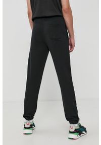 DC Spodnie męskie kolor czarny z nadrukiem. Kolor: czarny. Materiał: dzianina. Wzór: nadruk #5