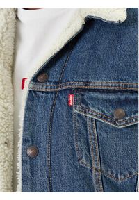 Levi's® Kurtka jeansowa Type III Sherpa 16365-0292 Niebieski Regular Fit. Kolor: niebieski. Materiał: bawełna #3