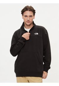 The North Face Bluza Essential NF0A87FC Czarny Relaxed Fit. Kolor: czarny. Materiał: bawełna