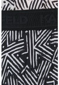Karl Lagerfeld spódnica 220W1200 kolor szary midi rozkloszowana. Kolor: szary. Materiał: tkanina, materiał #4