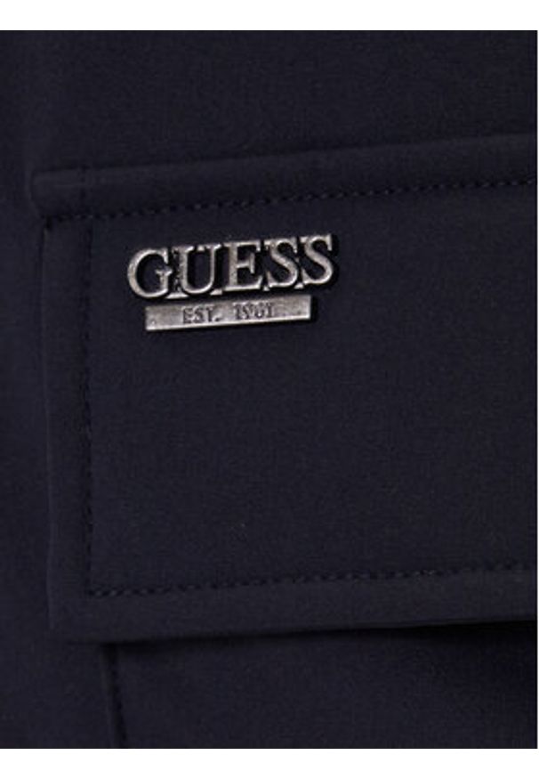 Guess Kurtka puchowa M5BL2G W2712 Granatowy Regular Fit. Kolor: niebieski. Materiał: syntetyk