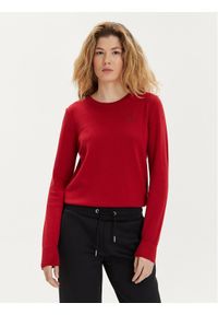 Aeronautica Militare Sweter 241MA1488DL506 Czerwony Regular Fit. Kolor: czerwony. Materiał: bawełna #1