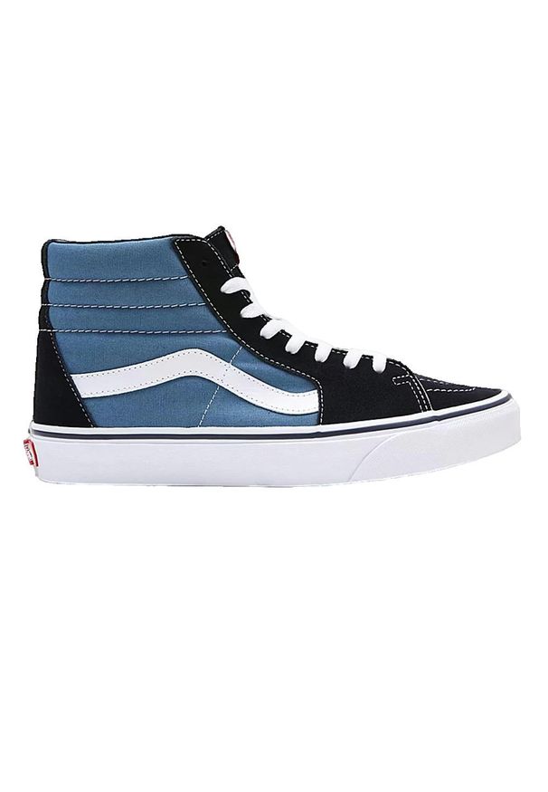 Vans - Kapcie VANS UA SK8-HI Niebieski. Kolor: niebieski. Model: Vans SK8. Sport: turystyka piesza