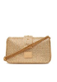 Pinko - PINKO Torebka Love One Mini Slouchy Fl PE 25 PLTT 104340 A2CE Złoty. Kolor: złoty #4