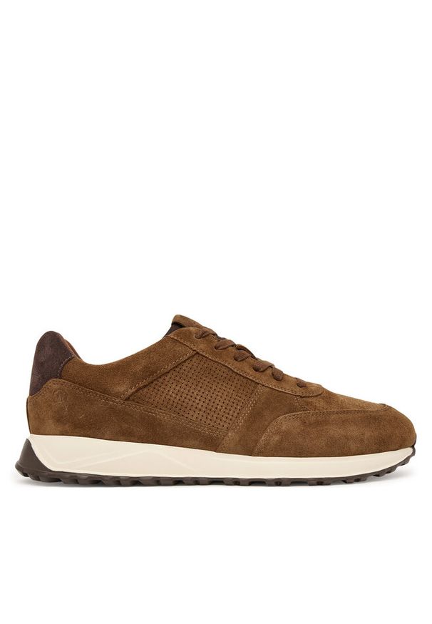 Sneakersy Clarks. Kolor: brązowy