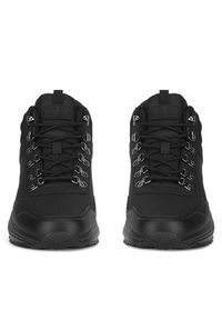 Champion Sneakersy CLIMB RX MID S21924-KK002 Czarny. Kolor: czarny. Materiał: materiał