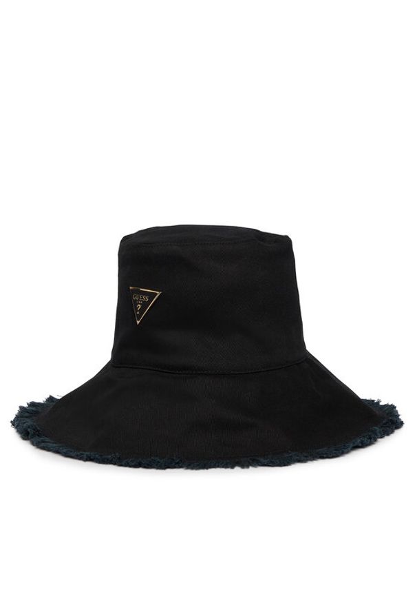 Guess Kapelusz AW5511 COT01 Czarny. Kolor: czarny. Materiał: bawełna