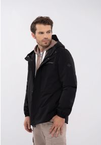 Volcano - Przeciwdeszczowa kurtka J-SISU. Kolekcja: plus size. Wzór: napisy, aplikacja. Styl: klasyczny #1