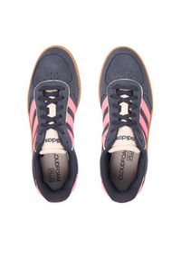 Adidas - adidas Sneakersy Breaknet Sleek IH5467 Granatowy. Kolor: niebieski. Materiał: skóra, zamsz #4