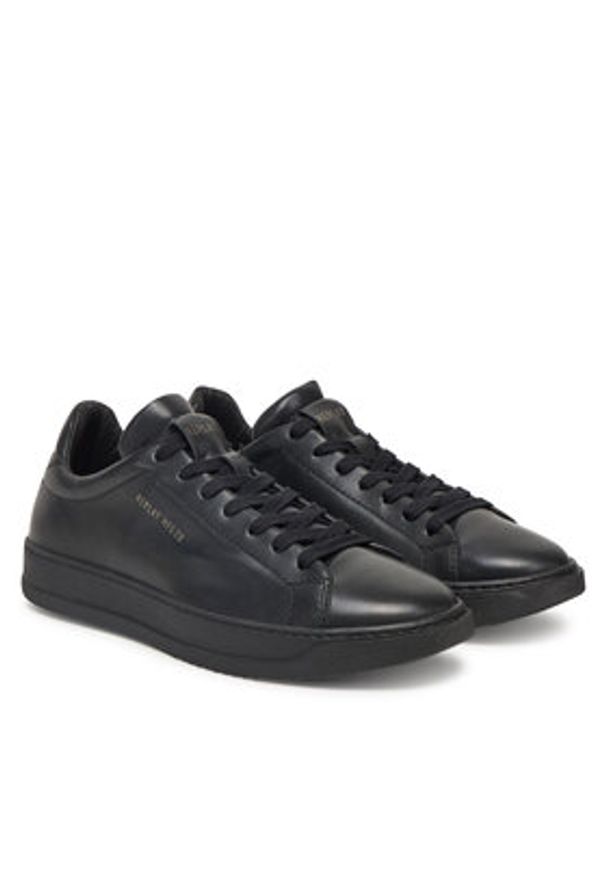 Replay - REPLAY Sneakersy GMZ3R .000.C0046L Czarny. Kolor: czarny. Materiał: skóra