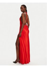 BARDOT Sukienka wieczorowa YVE Halter 59315DB Czerwony Slim Fit. Typ kołnierza: dekolt halter. Kolor: czerwony. Materiał: wiskoza. Styl: wizytowy
