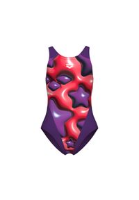 Arena - Strój Kąpielowy Dziewczęcy Star Shaped Swimsuit Swim. Kolor: fioletowy