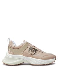 Pinko - PINKO Sneakersy Ariel 02 SS0027 P025 Beżowy. Kolor: beżowy. Materiał: skóra #1