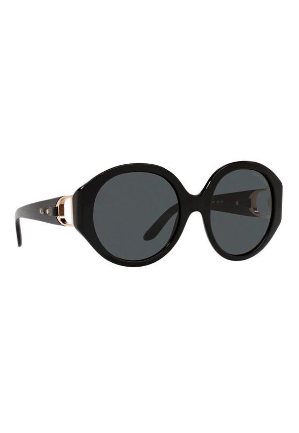 Lauren Ralph Lauren Okulary przeciwsłoneczne 0RL8188Q 500187 Czarny. Kolor: czarny