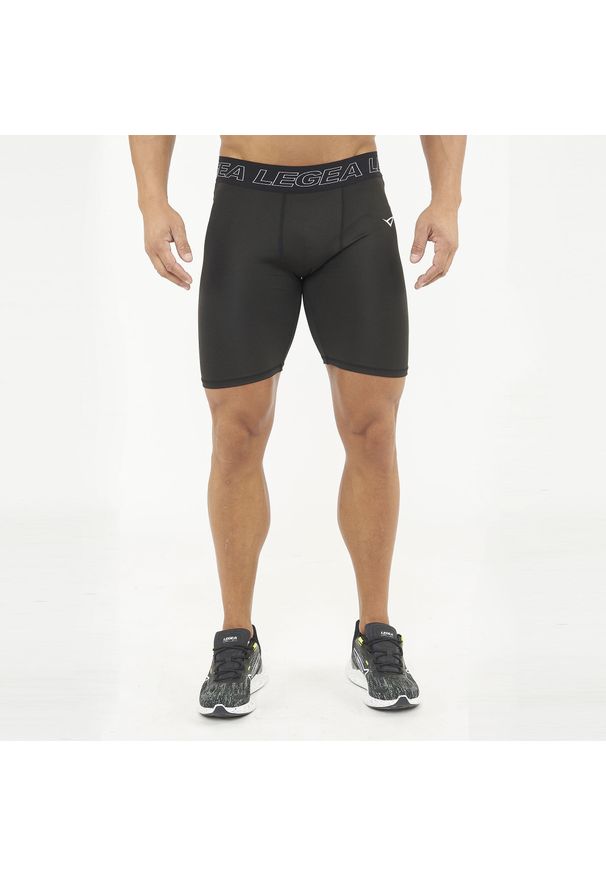 LEGEA - Krótkie Spodnie Legea Ironboy Dorosłych. Kolor: czarny. Długość: krótkie. Sezon: lato