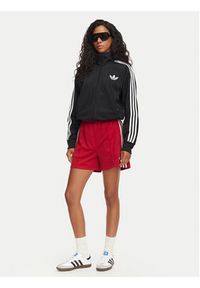Adidas - adidas Bluza Pinstripe Firebird KS6786 Czarny Loose Fit. Kolor: czarny. Materiał: syntetyk #4