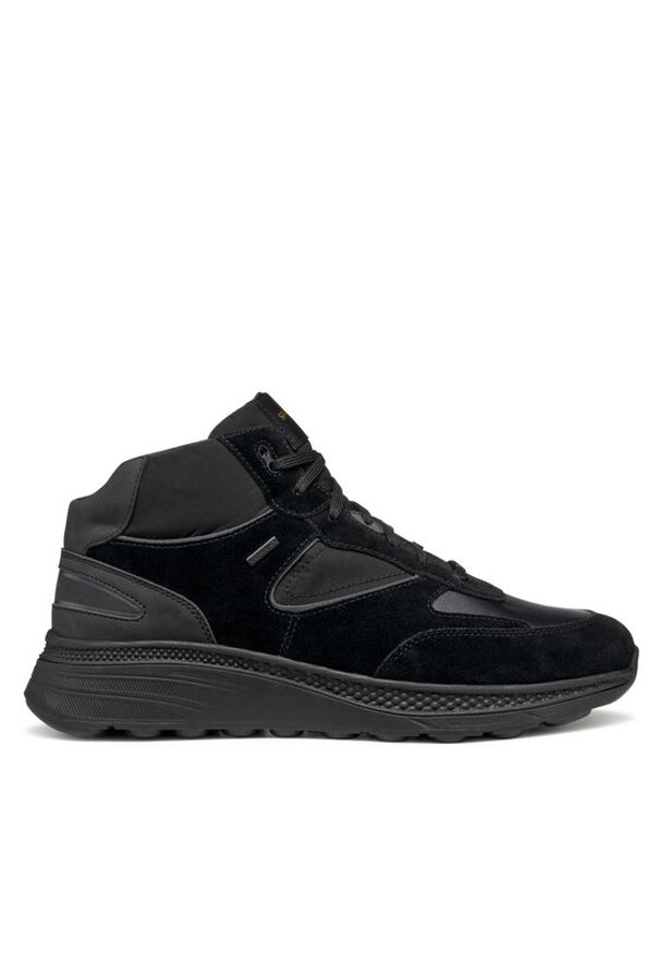 Geox Sneakersy U Spherica Actif X1 U56HGC 02285 C9999 Czarny. Kolor: czarny. Materiał: zamsz, skóra