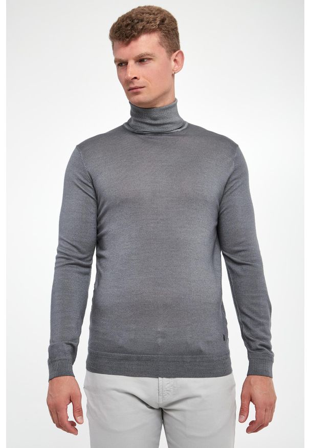 Liu Jo - Golf męski z wełny merino LIU JO. Typ kołnierza: golf. Materiał: wełna