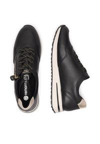 Remonte Sneakersy D1G00-03 Czarny. Kolor: czarny. Materiał: skóra #2