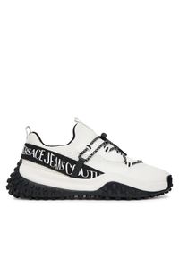 Versace Jeans Couture Sneakersy 79YA3SN2 ZSD01 Biały. Kolor: biały. Materiał: materiał