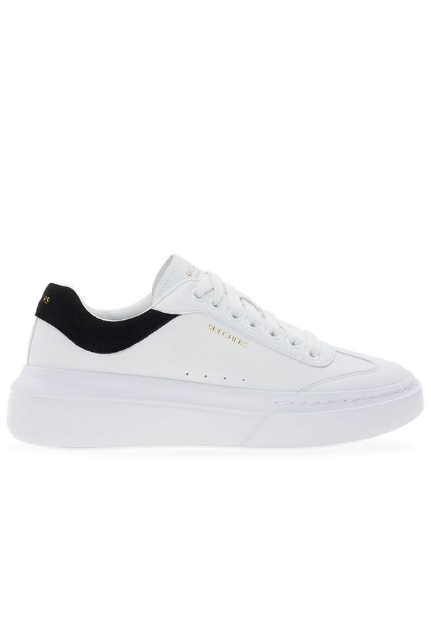 skechers - Buty Skechers Cordova Classic 185060WBK - białe. Zapięcie: sznurówki. Kolor: biały. Materiał: guma, syntetyk, skóra. Szerokość cholewki: normalna. Wzór: gładki. Model: Skechers Sport