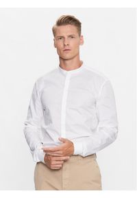 Hugo Koszula 50495086 Biały Extra Slim Fit. Kolor: biały. Materiał: bawełna #1