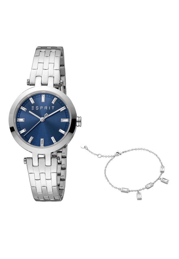 Zegarek Esprit ES1L342M0065 Solver/Silver. Kolor: srebrny