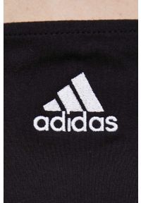 Adidas - adidas top damski kolor czarny. Kolor: czarny. Długość rękawa: na ramiączkach #3