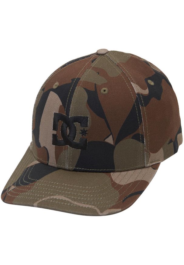 Czapka DC Shoes Cap Star Stretch Fit Hat, Dla obu płci. Kolor: wielokolorowy. Materiał: materiał, bawełna