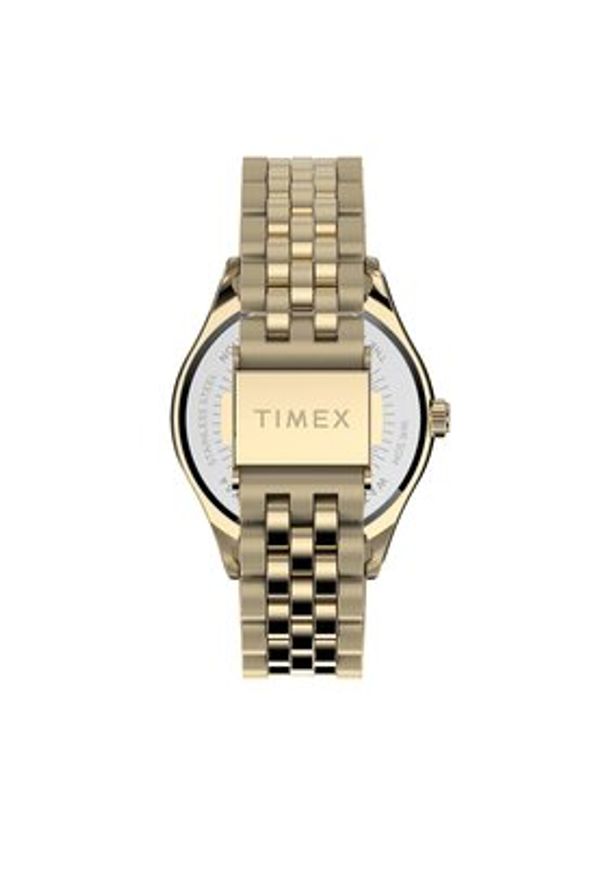 Timex Zegarek Waterbury TW2V45700 Złoty. Kolor: złoty