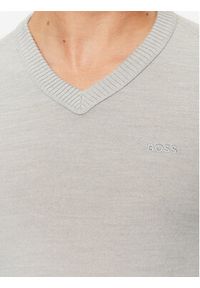 BOSS - Boss Sweter Avac_V 50510750 Szary Regular Fit. Kolor: szary. Materiał: syntetyk #5