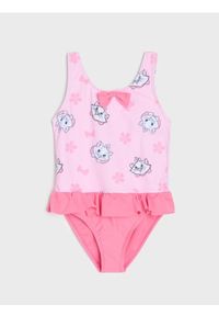 Sinsay - Kostium kąpielowy The Aristocats - różowy. Kolor: różowy #1